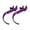 Purple color, variant on Professional Painting Art Table Clamps Set For Precise Crafting And Alignment