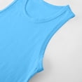 thumbnail image 5 of Cethrio Boys Cotton Outfit Sets, Sleeveless Sports 2 Piece Casual Tops and Shorts Set Blue Size 10-12, 5 of 7