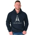 thumbnail image 5 of Classic US Space Force Military Logo Hoodie Sweatshirt Women Men Brisco Brands S, 5 of 6