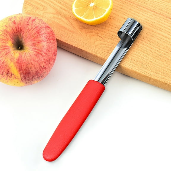 Stainless Steel Core Seed Remover Fruit Apple Pear Corer Easy Twists Kitchen Tool