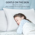 thumbnail image 6 of HEYCUZI Queen Size Bed Pillows Set of 2 - Premium Down Alternative Cooling Pillows for Side, Back, and Stomach Sleepers Hotel Quality Fluffy Soft Microfiber Fill Breathable Skin-Friendly, 6 of 9