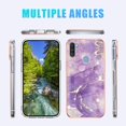 thumbnail image 4 of Compatible with Samsung A11 Case Marble Silicone,Full Body Protection Shockproof Samsung Galaxy A11 Phone Case Thin Hard PC and Soft TPU Pink Cover (Dark Purple), 4 of 14