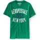 thumbnail image 1 of Aeropostale Mens 1987 New York Painted Graphic T-Shirt, Verde, Small Aeropostale Camiseta gráfica, 1 of 1