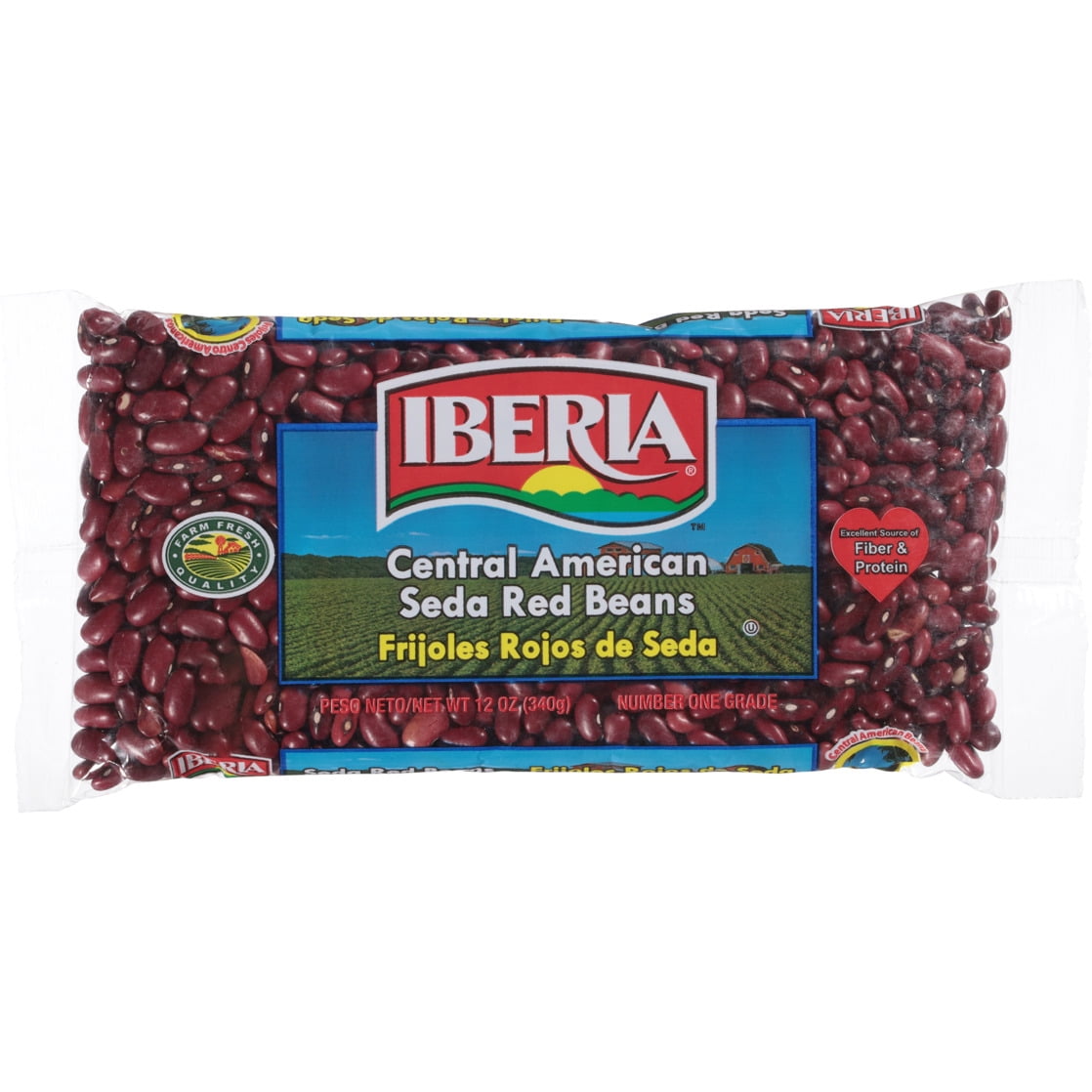 (5 pack) Iberia Central American Seda Red Beans 12 oz