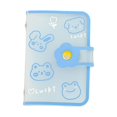 thumbnail image 3 of segolike PU Leather Card Holder Bag Binder Pockets Picture Album Slim Protector Card Case Blue, 3 of 7