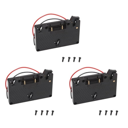 3X Gold Mount Battery Camera Adapter Plate for Camcorder Power B-Tap Battery