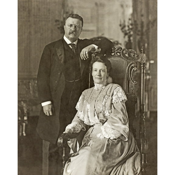 Print: Theodore Roosevelt, Three-Quarter Length Portrait, Standing, Facing