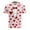 Pink, variant on Tuxedo T-Shirt Short Sleeve Funny Tux with Bowtie Graphic Tee Shirt for Men Casual Holiday Tops White XL