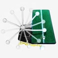 thumbnail image 3 of Strike Trainer, Wood Training Modes  Mat 360 Degree Rotatable  Training Tool, No Need To Pick Ball Plastic For Indoor Use Outdoor Use, 3 of 8