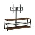 Mainstays Arris 3in1 TV Stand for TVs up to 70", Canyon Walnut