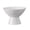 white, variant on Fzaqwen Ceramic Flowerpot Decorative Footed Bowl for Yard Indoor Outdoor Dining Room white and Pin Holder