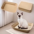 thumbnail image 2 of ACDANC Disposable Cat Litter Box Large,6 Count,Durable Portable for Travel and Home,Eco-Friendly Disposable Litter Box Controls Odor, 2 of 2