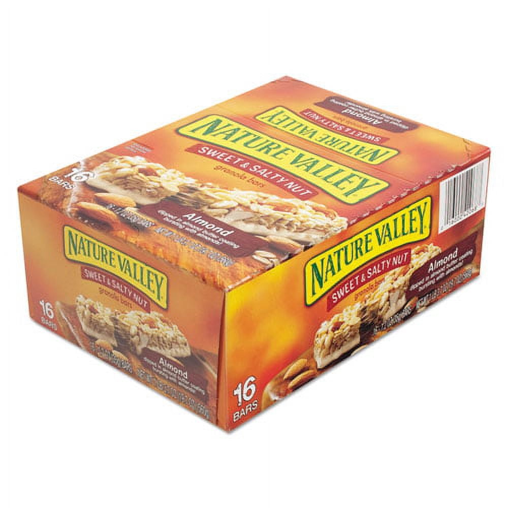 Granola Bars, Sweet And Salty Nut Almond Cereal, 1.2 Oz Bar, 16/box | Bundle of 10 Boxes