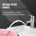 thumbnail image 5 of CAROOTU Kitchen Faucet Aerator Sink Movable Tap Head Rotatable Filter Nozzle Swivel Movable Tap Kitchen Faucet Head, 5 of 5