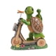 thumbnail image 5 of luz del césped,Estatuillas Estatua Esculturas Adornos ín,Turtle Riding Garden ,Patio de césped con escultura de animales a prueba de agua,Decoración Paisaje Baoblaze luz del césped, 5 of 9