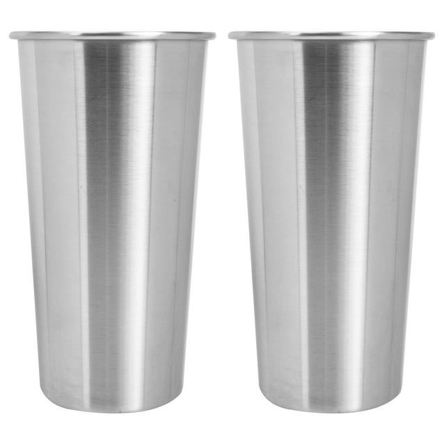 2 unids acero inoxidable tazas de gran capacidad para beber tazas de cerveza tazas de café