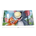 thumbnail image 2 of Tom And Jerry Place Mats, Decorative Placemats Set of 4 Washable Table Mats for Indoors & Outdoors Dining Table Setting Birthday Party Supplies, 12 X 18 Inch, 2 of 8