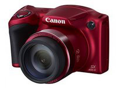 Canon PowerShot SX400 IS - Digital camera - High Definition - compact - 16.0 MP - 30 x optical zoom - red - image 33 of 72