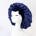 thumbnail image 5 of Sombrero para Mujer,Gorro Ducha para Dormir de Noche,Gorro para el Cabello de Alta Elasticidad, Gorro para la Cabeza, Gorro para el Cuidado del Cabello, Gorro de Noche, Azul Real, 5 of 5