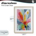thumbnail image 4 of Stupell Industries Modern Dotted Bloom Expression Birch Framed Print Under Glass, 17 x 23, by Chromatic Storm Studio, 4 of 8