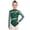 Green, variant on Gymnastics Leotard for Girls Mesh Long Sleeve Ballet Dance Unitard Sparkle Rhinestone Figure Skating Bodysuit Red 8