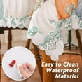 thumbnail image 5 of Fall Tablecloth, Fall Decorations for Home Waterproof Pumpkin Decor Fall Decor Seasonal Thanksgiving Holiday Decor Scallop Edge Table Cover Party Dining Table Decorations 60 x 104 Inch, 5 of 7