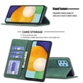 thumbnail image 4 of for Samsung Galaxy A53 5G Case, Flip Folio Wallet Cover Slim Premium PU Leather Case ID Credit Card Slots Stand Kickstand Holder Closure TPU Shockproof Phone Case for Samsung Galaxy A53 5G,Green, 4 of 9