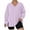 Yellow, variant on Admvng Long Sleeve Shirts for Women Plus V-neck Loose Sweatshirt Pullover Top Womens Tops, Size L-5XL