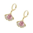 thumbnail image 2 of Fiudx Pendientes de Hoja de Ginkgo, Elegante Diseño de Gota de Agua de Ópalo, Aleación Hipoalergénica para Oídos Sensibles, Un Regalo Brillante para Tus Seres Queridos, Ideal para Ocasiones Especiale, 2 of 2