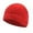 Red, variant on lnmuld Solid Beanie Windproof Outdoor Sports Hat for Men Women Size:One Size