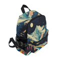 thumbnail image 2 of FORMRS School Backpack with Front Zippered Pocket 12" Student Travel Daypack, Evening Mountain Road, 2 of 6