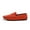 Orange, variant on Big Size Men's Casual Loafers Slip On Leather Shoes Comfortable Lightweight Driving Shoes Male Moccasins Classic Penny Loafer Flats Boat Shoes Outdoor Walking Shoes