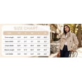 thumbnail image 5 of Womens Cropped Trench Coat Double Breasted Fall Belt Short Jacket High Collar Lightweight Outerwear, 5 of 5