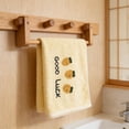thumbnail image 5 of Kyusrd Velvet Hand Towels for Bathroom,Cotton Soft Absorbent Decorative Hand Towel for Face Spa Bath Gym Kitchen,Yellow,34x74cm, 5 of 6