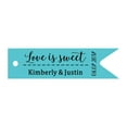 thumbnail image 1 of 100 PCS Love is Sweet Customized Hang Tags Personalized Wedding Favor Gift Paper Tag, 1 of 1