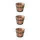 thumbnail image 2 of Maceta de barril Bewildely para flores madera pequeño 12 * 9 * 10 cm, 2 of 6