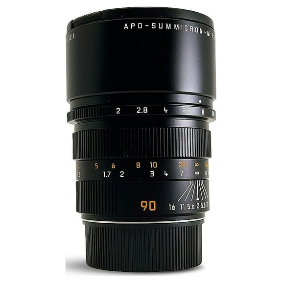 Leica 90mm F/2.0 Apo Summicron M Aspherical Manual Focus Lens (11884)