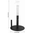 thumbnail image 4 of Paper Towel Holder with Spray Bottle Stainless Steel Paper Towel Rack Dispenser Vertical Paper Roll Holder for Bathroom Kitchen, 4 of 4