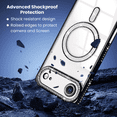 thumbnail image 3 of Entronix [Magnetic] Case Compatible with iPhone 17 Air - [Clear Back] Luxury Diamonds, 3 of 5