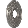 thumbnail image 2 of Ekena Millwork 13"OD x 3 1/2"ID x 3/4"P Baltimore Thermoformed PVC Ceiling Medallion (Fits Canopies up to 5 1/4"), Aged Dark Steel, 2 of 5
