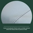 thumbnail image 4 of Rest Haven 600 Thread Count Crisp and Comfortable Cotton Sheet Set - Split King, Beige, 4 of 8