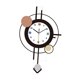 thumbnail image 2 of Reloj de pared acrílico para decoración del hogar, moderno, silencioso, con números arábigos. 233 cm x 367 cm, 2 of 9