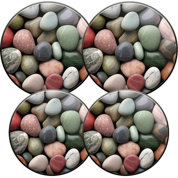 Gas Stove Burner Cover,Electric Stove Top Protector,Easy to Clean,Assorted Pebbles with Various Colors and Textures