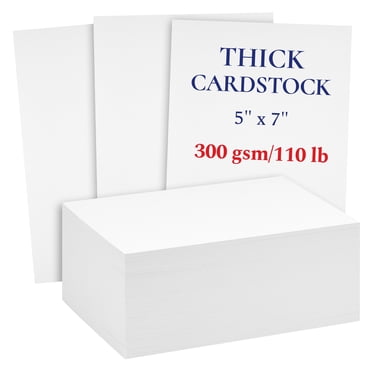 HOMEMAXS 25pcs 15x10cm Blank White Cards For Diy Crafting Writable And ...