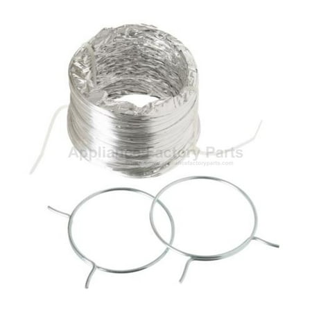 

General Electric FLEXIBLE FOIL DRYER DUCT WITH CLAMPS PM8X73