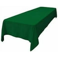 thumbnail image 4 of LA Linen TCpop60x120-GreenEmP32 Nappe Rectangulaire en Popeline de Polyester, Vert Émeraude - 60 x 120 Po., 4 of 4