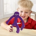 thumbnail image 5 of Zmoon Monstre aux Neuf Yeux en Peluche Violet, 5 of 5