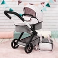 thumbnail image 2 of Bayer Design Convertible Doll Strollers Grey and White Stars, 2 of 6