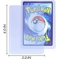 thumbnail image 4 of FrostHike 50pc Top Loads Card Sleeves for Trading Card, Penny Sleeves Thick Plastic , Top Load Sleeves, Trading Card Sleeves Hold Fit for Baseball Card, Cards, MTG, , Card, 4 of 5