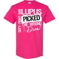thumbnail image 3 of Inktastic Lupus Picked the Wrong Diva T-Shirt, 3 of 5